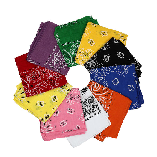 22" Full Color Sublimated Square Bandana