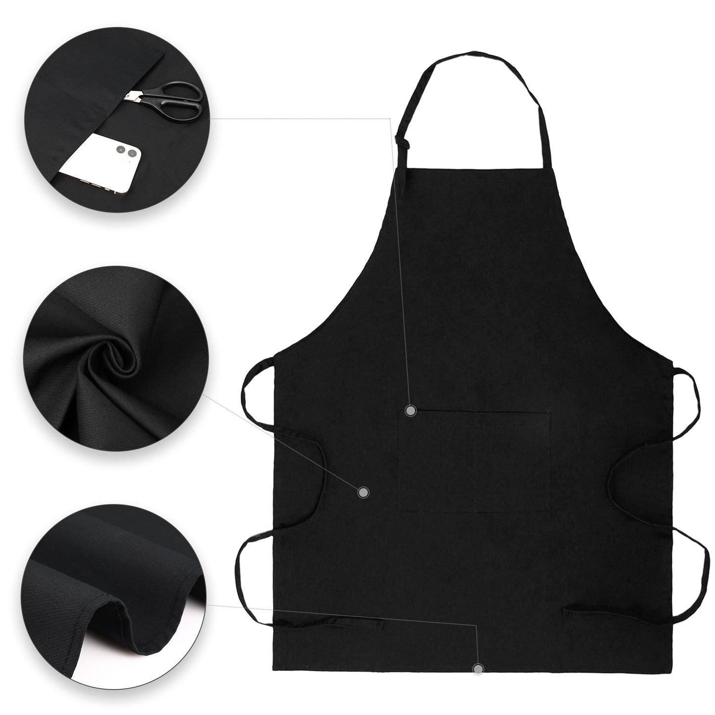 Adjustable Bib Apron