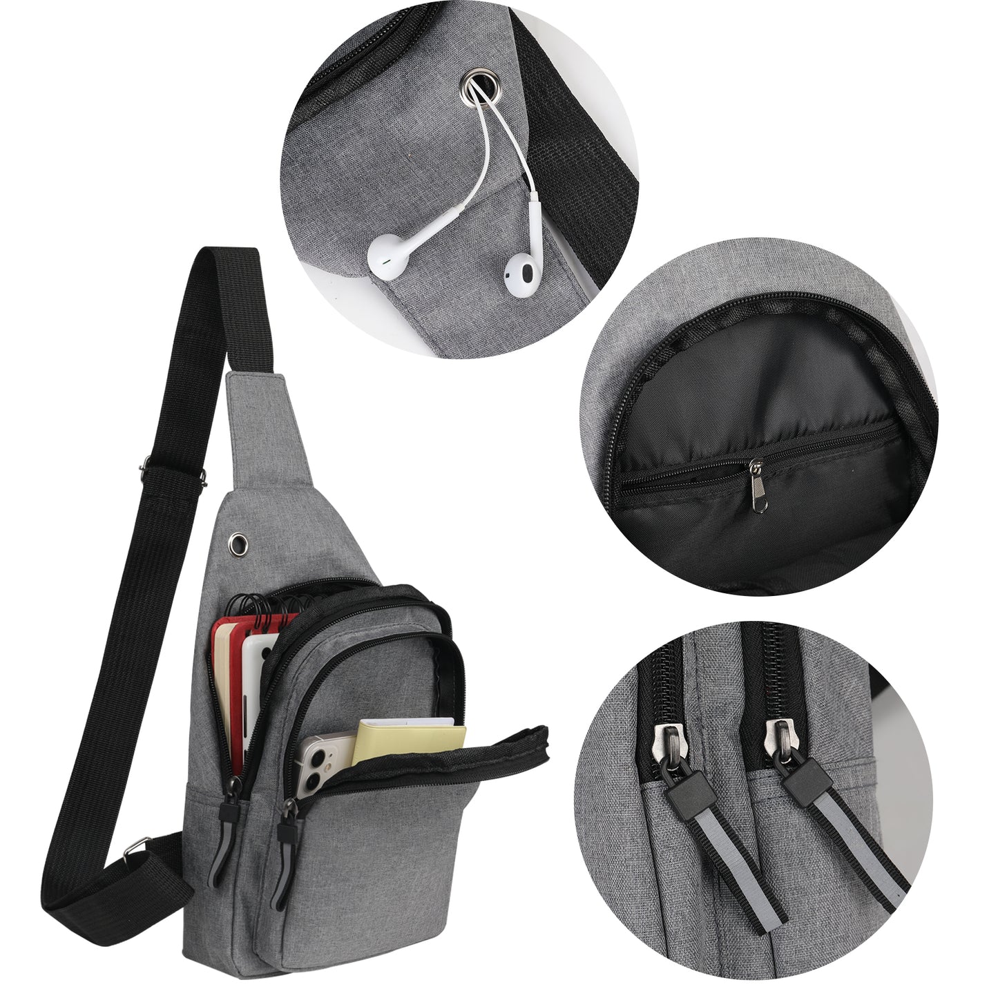 Portable Crossbody Sling Bag