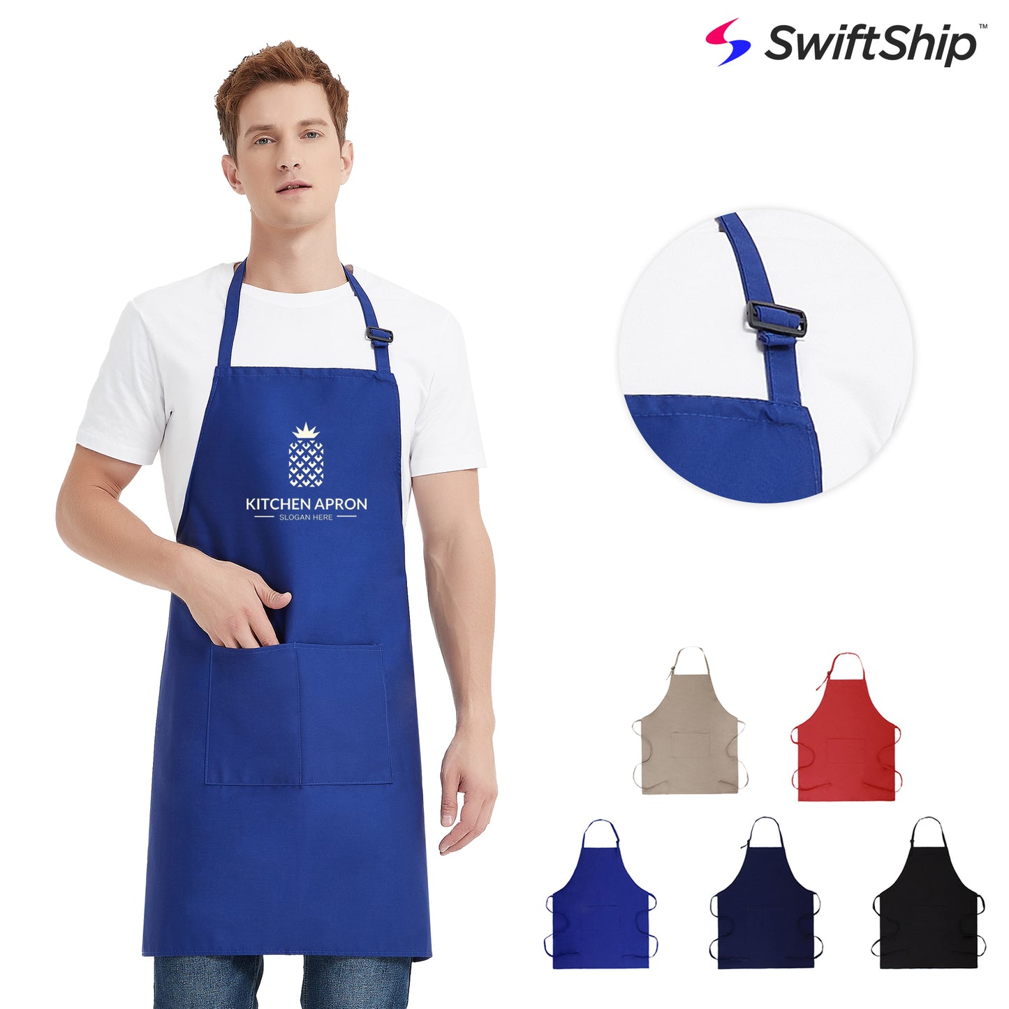 Adjustable Bib Apron